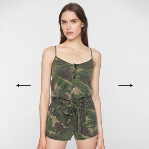Pam & Gela SASH TIE ROMPER size Med